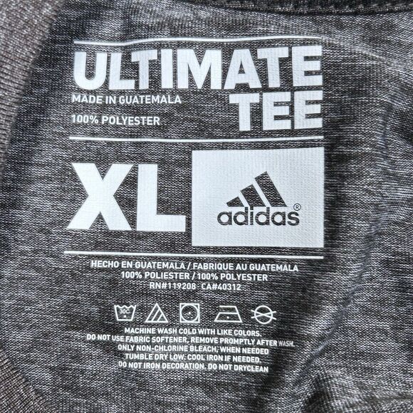Adidas Climalite Atlanta United Ultimate Tee Shirt Men’s XL Gray Long Sleeve - Picture 3 of 6